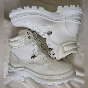 🌻👠Women's White Boots